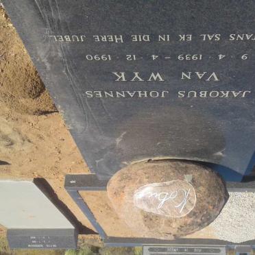 WYK Jakobus Johannes, van 1939-1990