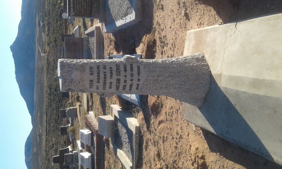 GENIS Jacob 1883-1960