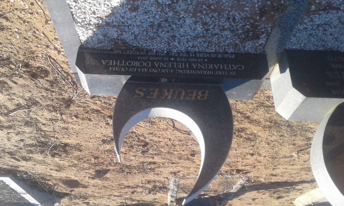 BEUKES Hendrik Albertus 1895-1986 &amp; Catharina Helena Dorothea 1918-2014