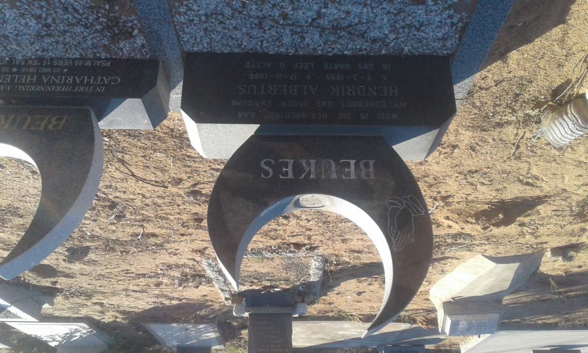 BEUKES Hendrik Albertus 1895-1986 &amp; Catharina Helena Dorothea 1918-2014