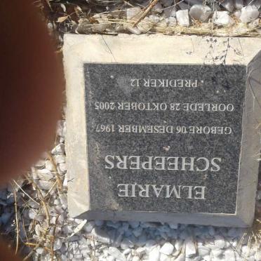 SCHEEPERS Boeta 1921-1996 :: SCHEEPERS Elmarie 1967-2005