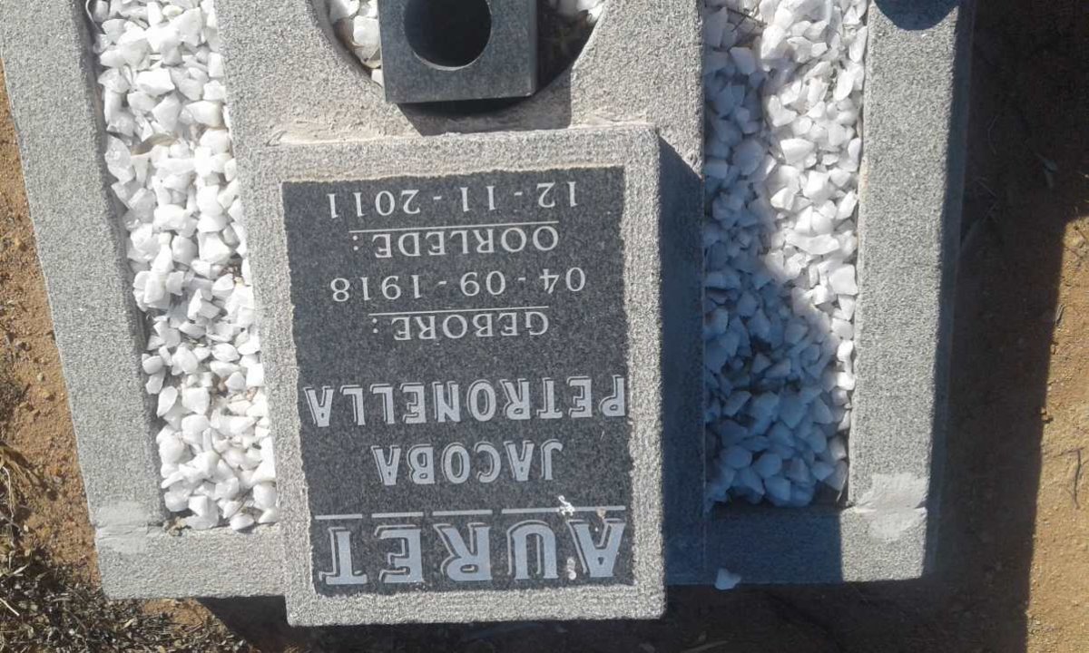 AURET Jacoba Petronella 1918-2011
