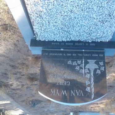 WYK Gert Johannes, van 1924-1986