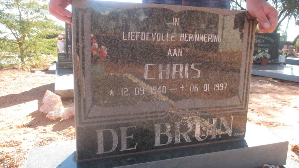 BRUIN Chris, de 1940-1997