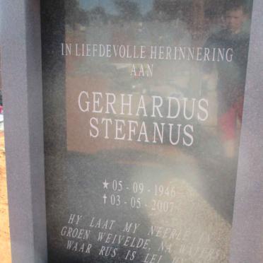 BOSHOFF Gerhardus Stefanus 1946-2007