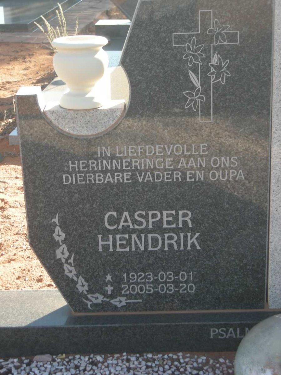 ENSLIN Casper Hendrik 1923-2005