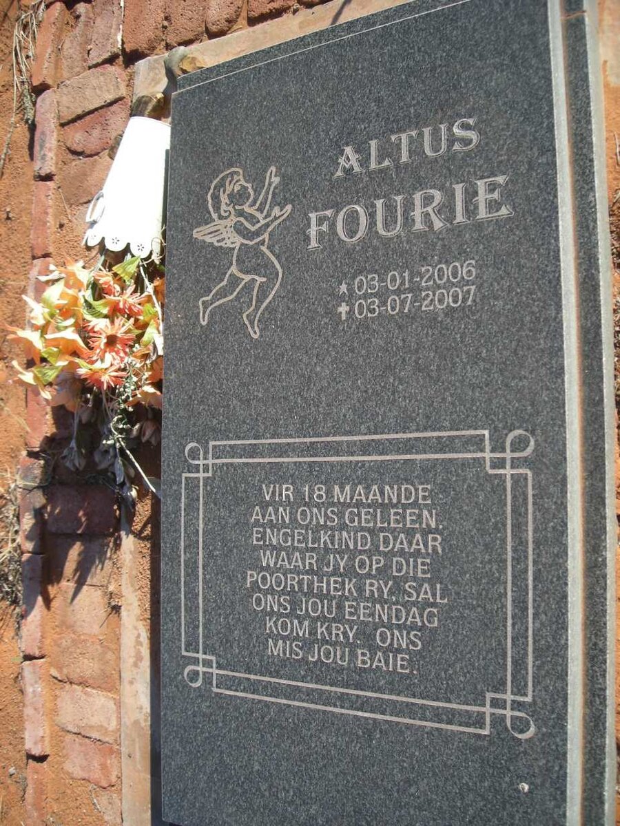 FOURIE Altus 2006-2007