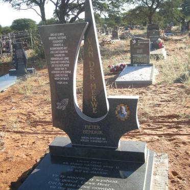 MERWE Pieter Hendrik, van der 1951-2012