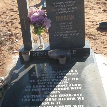 MO?? Mirriam 1965-2011