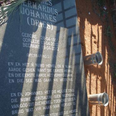 NEL ?ies Gerhardus Johannes 1951-2012