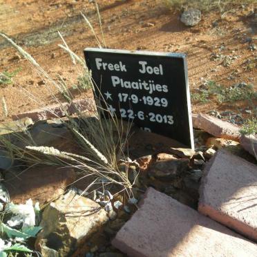 PLAAITJIES Freek Joel 1929-2013