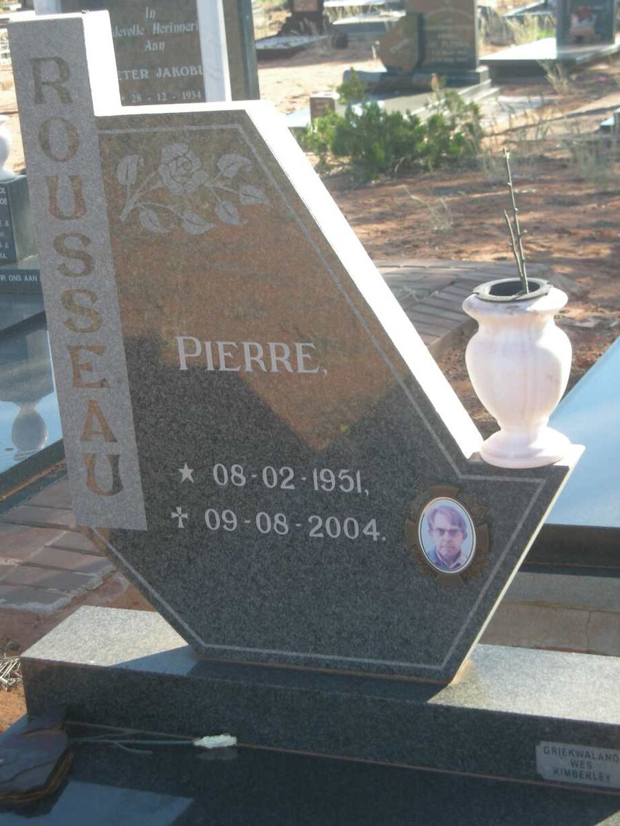 ROUSSEAU Pierre 1951-2004