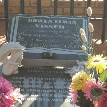 VISSER Rowen Elwin 2002-2012