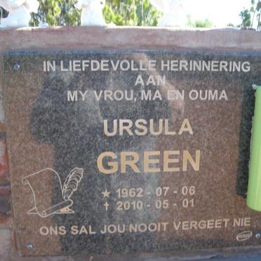 GREEN Ursula 1962-2010