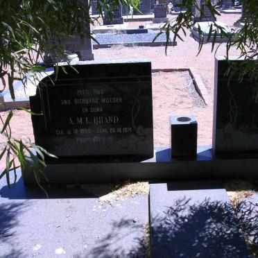 BRAND A.M.L. 1888-1974