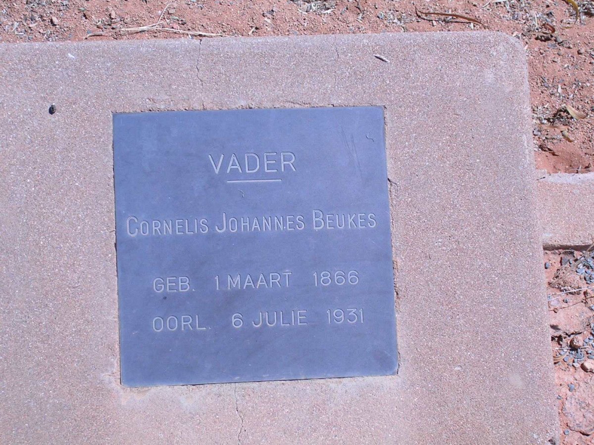 BEUKES Cornelis Johannes 1866-1931