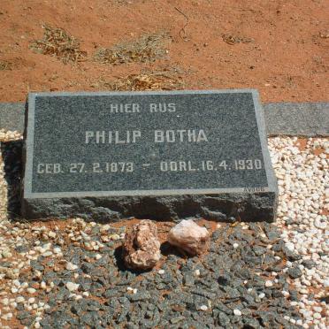 BOTHA Philip 1873-1930