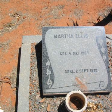 ELLIS Martha 1903-1978