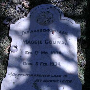 GOUWS Maggie 1908-1934