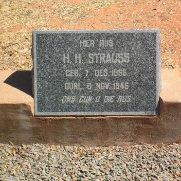 STRAUSS H.H. 1866-1946