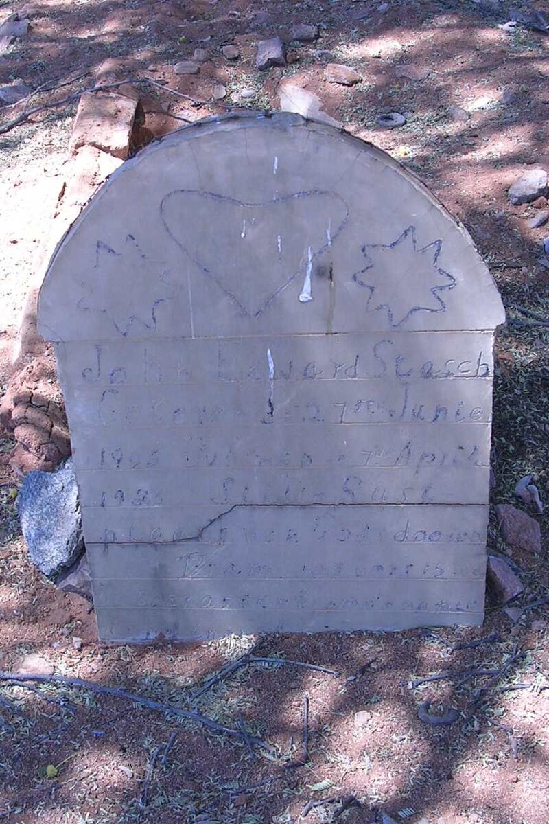 STASCH John Edward 1905-1926