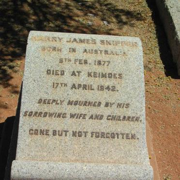 SKIPPER Harry James 1877-1942