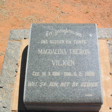 VILJOEN Magdalena Theron 1896-1965
