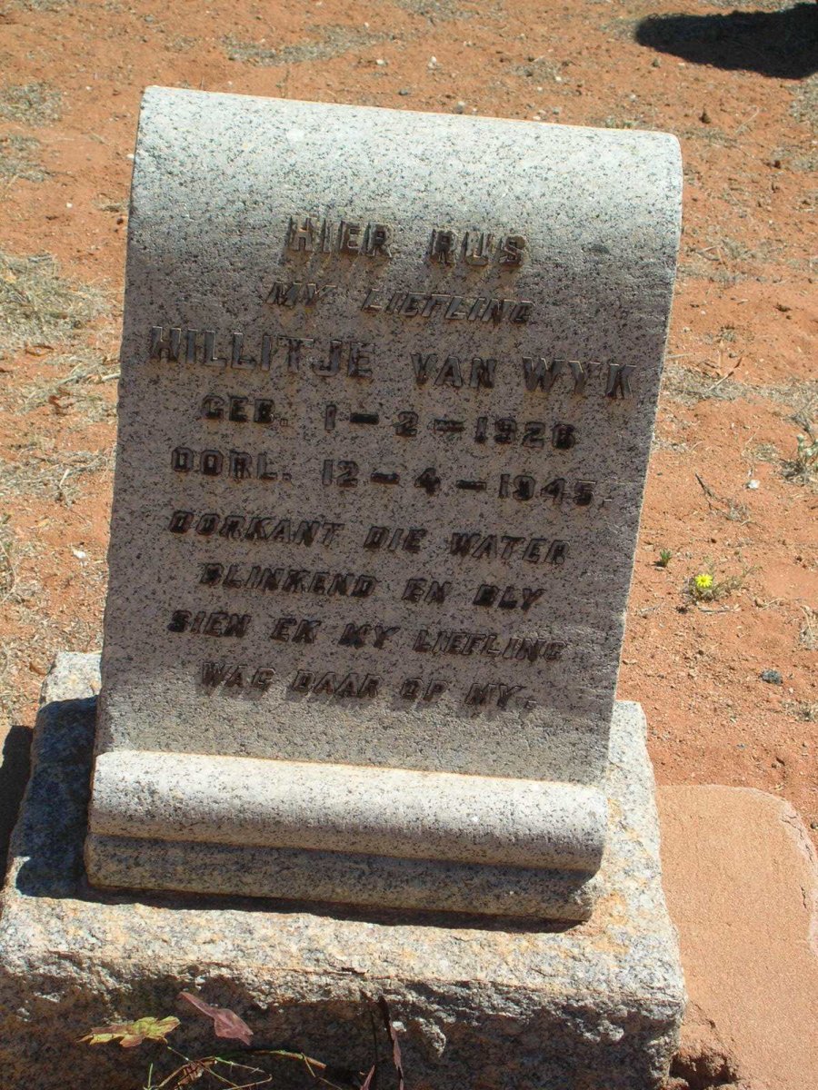 WYK Hillitje, van 1926-1946