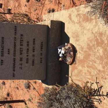 STEYN J.J. de Wet 1851-1896