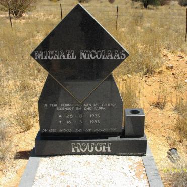 HOUGH Michael Nicolaas 1933-1983