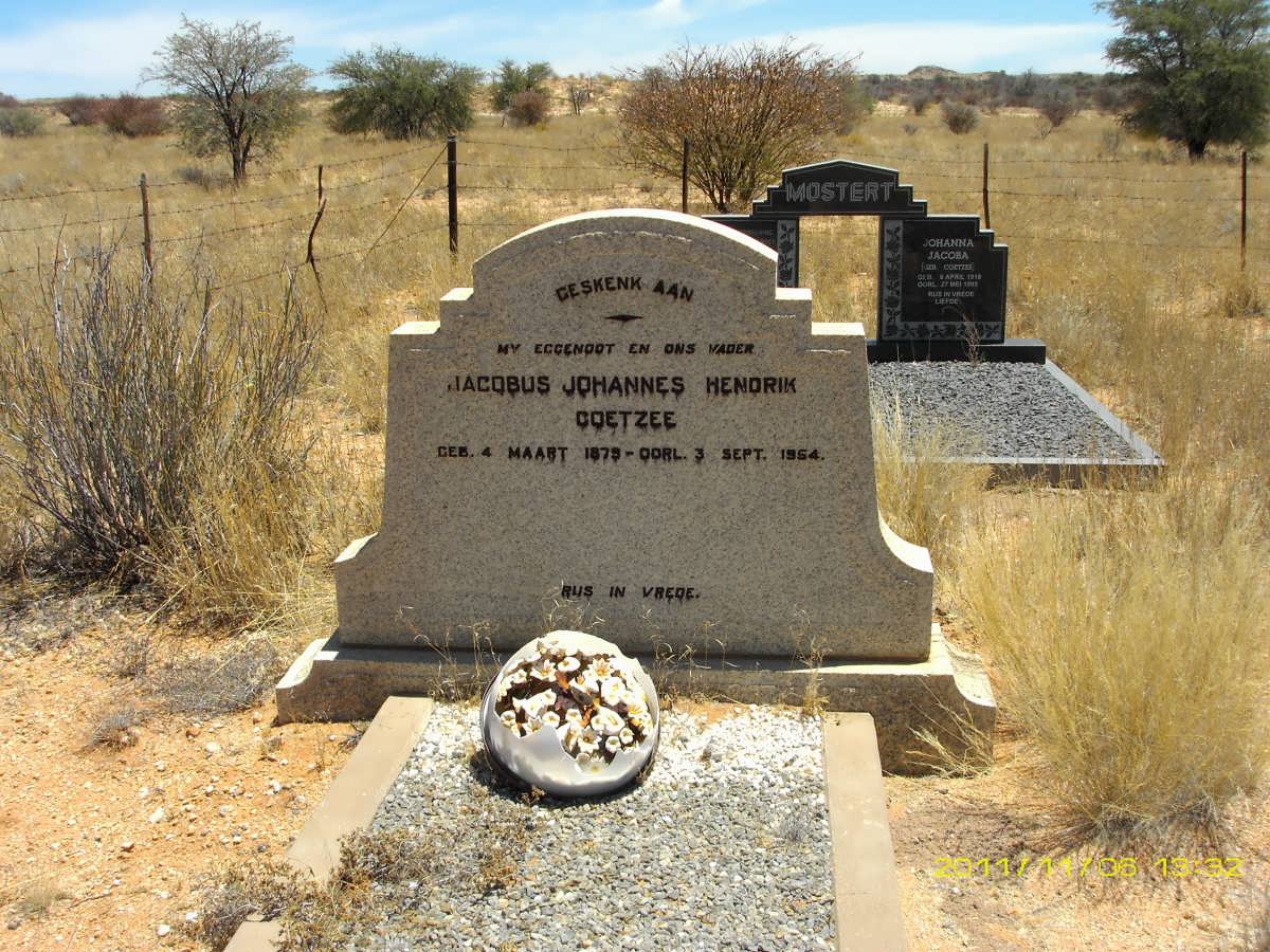 COETZEE Jacobus Johannes Hendrik 1875-1954