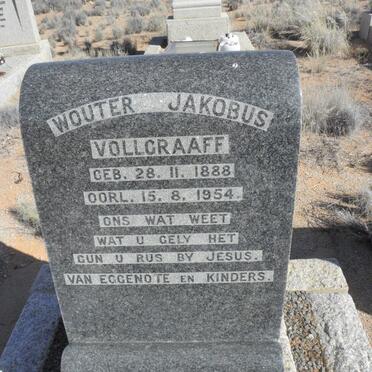 VOLLGRAAFF Wouter Jacobus 1888-1954