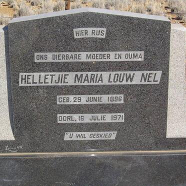 NEL Helletjie Maria Louw 1896-1971