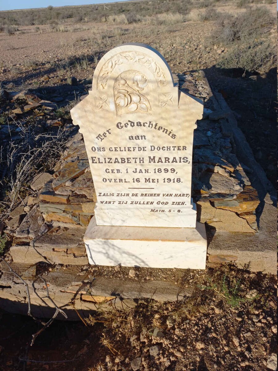 MARAIS Elizabeth 1899-1918