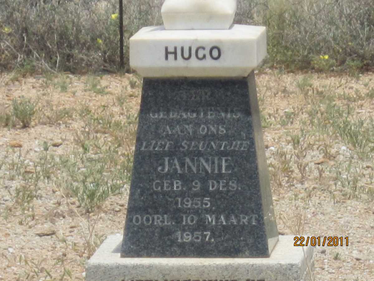 HUGO Jannie 1955-1957