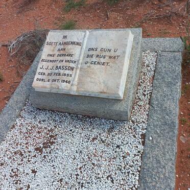 BASSON J.J.J. 1855-1940