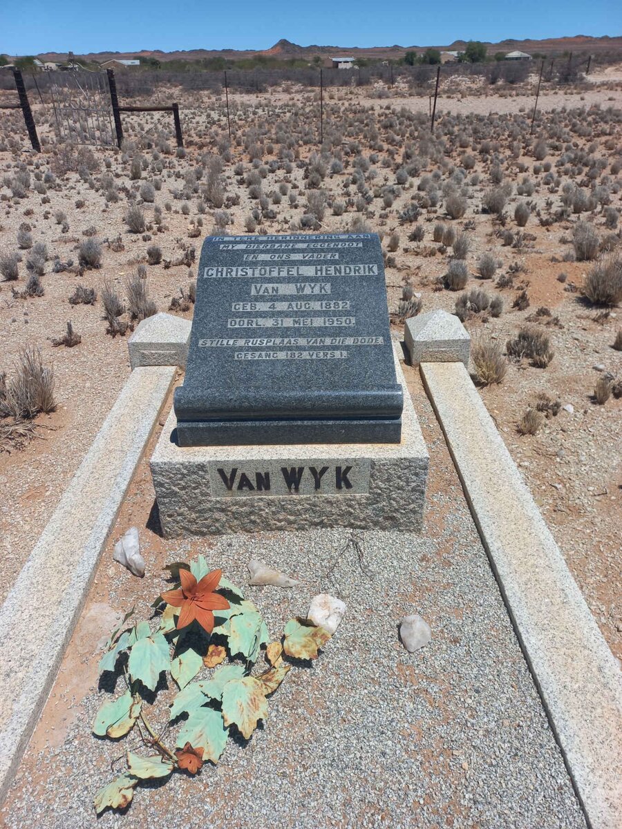 WYK Christoffel Hendrik, van 1882-1950