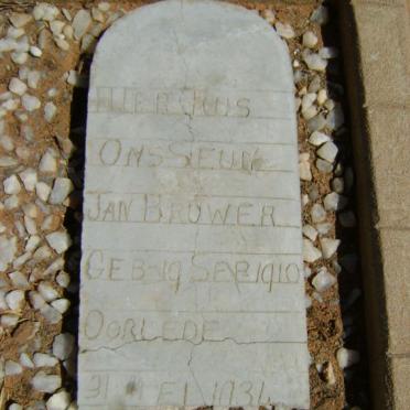 BRUWER Jan 1910-1934