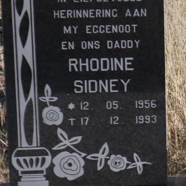 EIMAN Rhodine Sidney 1956-1993