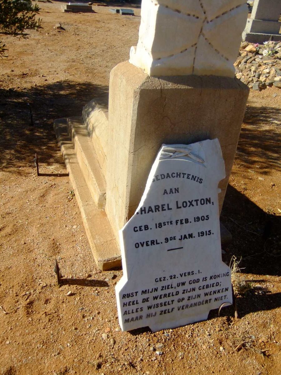 LOXTON Charel 1905-1915