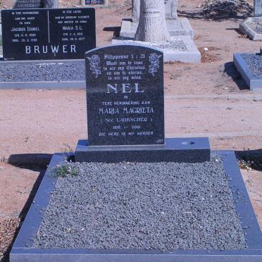 NEL Maria Magrieta nee LAUBSCHER 1916-2001