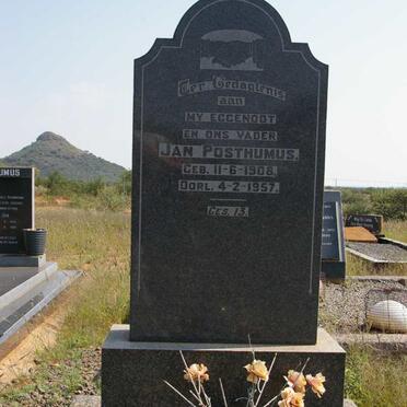 POSTHUMUS Jan 1908-1957