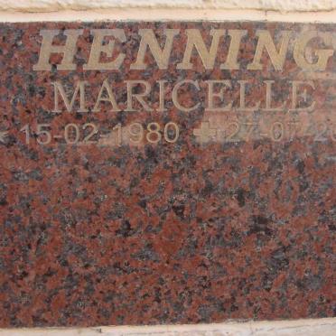 HENNING Maricelle 1980-2008
