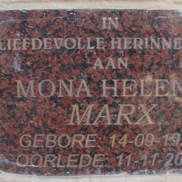 MARX Mona Helena 1920-2007