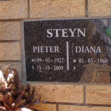 STEYN Pieter 1927-2009 &amp; Diana 1960-