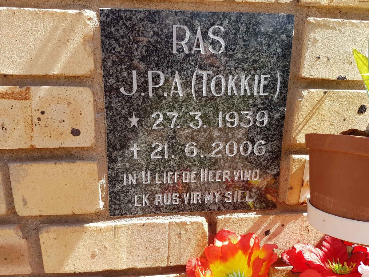 RAS J.P.A. 1939-2006