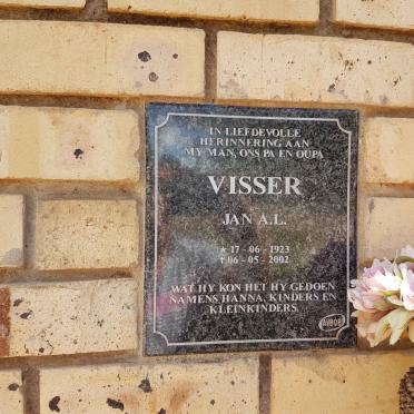 VISSER Jan A.L. 1923-2002