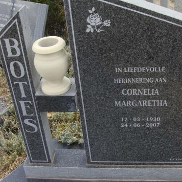 BOTES Cornelia Margaretha 1930-2007