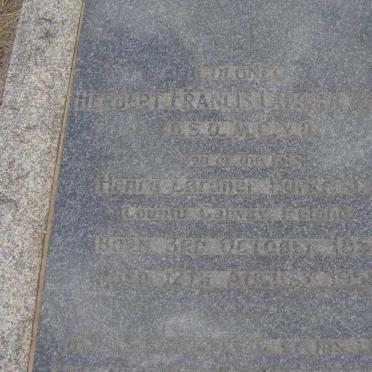 BURKE Herbert Frances Lardner 1883-1950