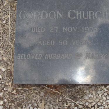 CHURCH Gordon -1974
